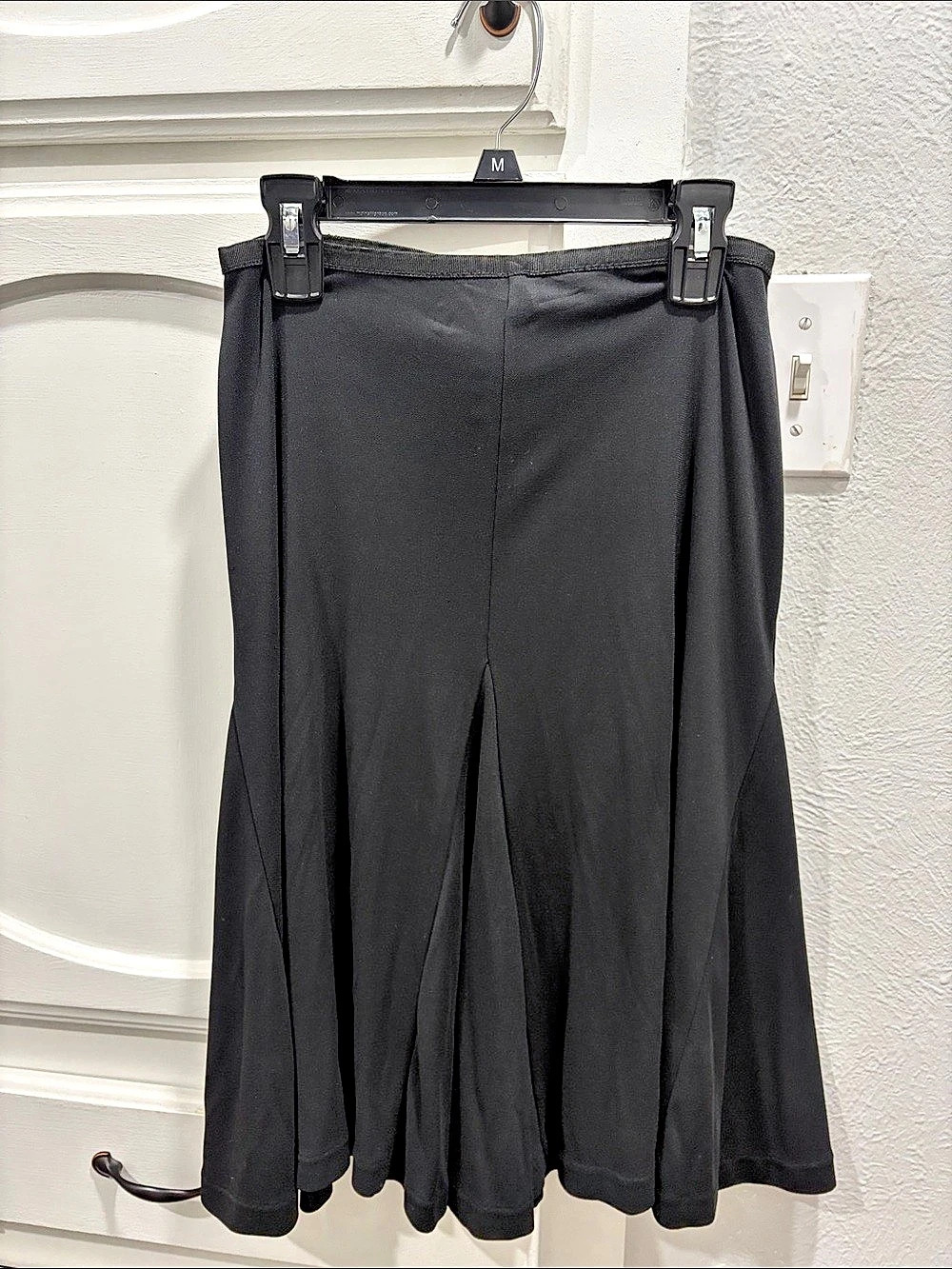 Banana Republic Black Midi Skirt Size Small